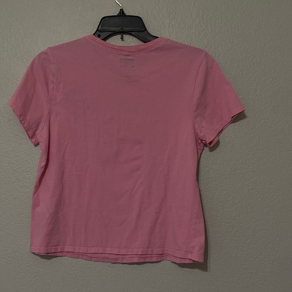 Juicy Couture Womens Crew Neck Short Sleeve Juice Box T-Shirt Hot Pink L - Picture 2 of 3